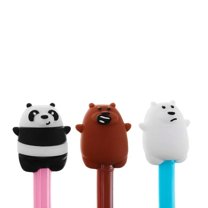 Ручка - прикол гелевая &laquo;Мишка&raquo;, цвет корпуса МИКС