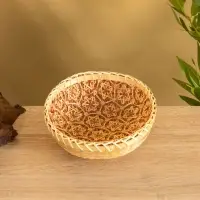 Фруктовница бамбуковая 19 см