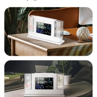 Метеостанция домашняя погодная станция часы КТ-3727