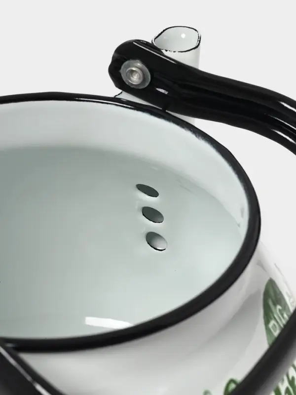 Чайник сферич. с мет.р. 3л (белая)Лимонный сет