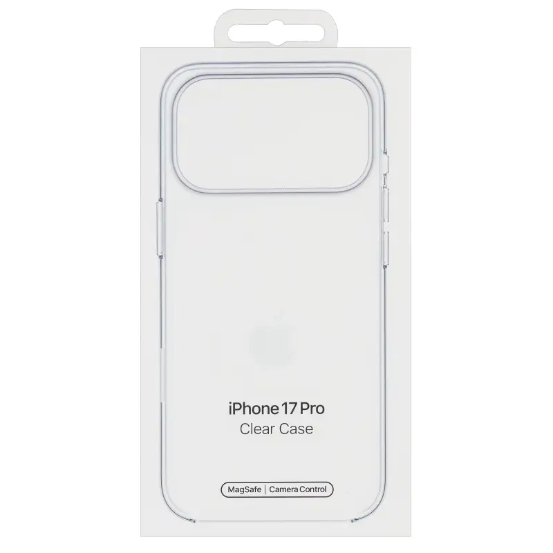 Чехол IPh 17 Pro Clear Case PC (MagSafe + анимация NFC) ORG