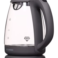 Чайник HYK-G1003 1.7л. 2200Вт серый