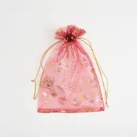 Мешочек подарочный органза &laquo;Новогоднее настроение&raquo;, 16 &times; 24 см