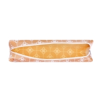 Пенал школьный на молнии "Клевер", четырехлистный, МИКС