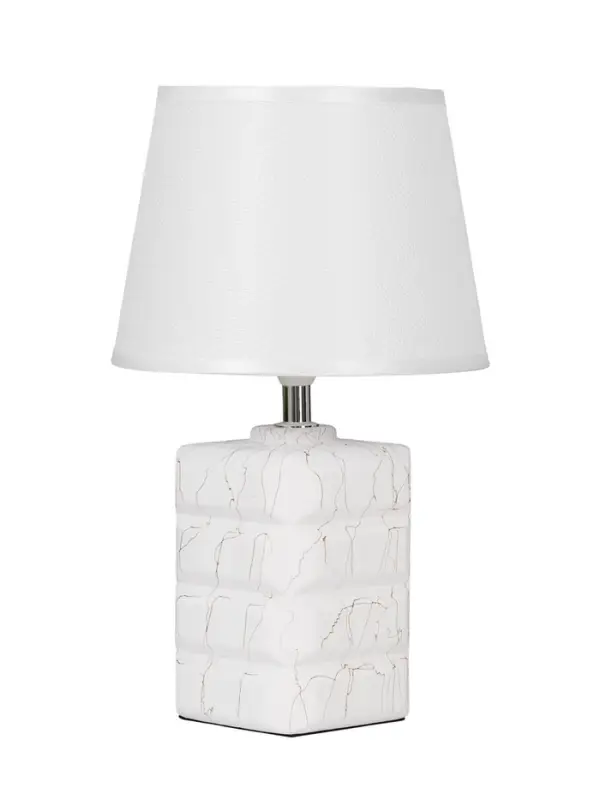 Лампа настольная &laquo;Луминель&raquo; E14, 1х40Вт, белый, RISALUX