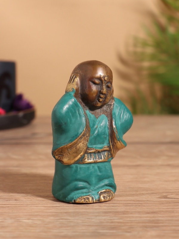 Сувенир бронза "Монах" 5х4х8 см