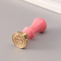 Сургучный набор "Лотос" печать, ручка, сургуч 12,5х10х3,6 см