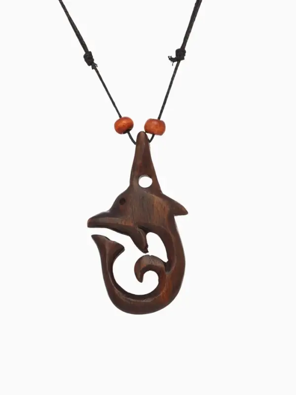 Украшение "Дельфин" дерево соно