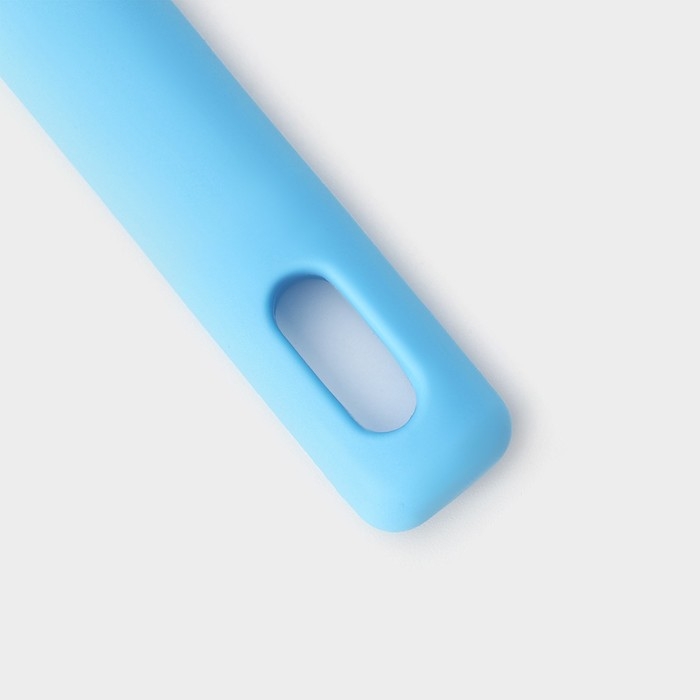 Ложка гарнирная Доляна &laquo;Люкс&raquo;, 30&times;6&times;1 см, цвет голубой