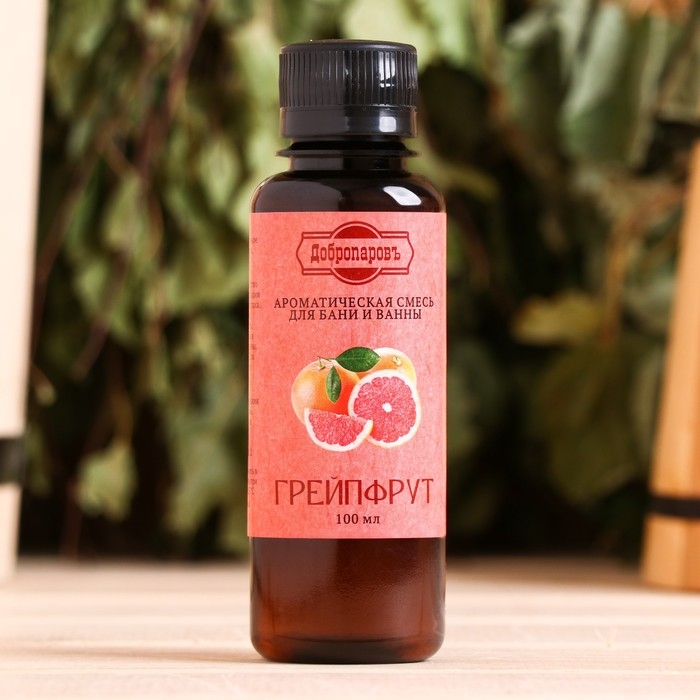 Ароматизатор для бани и ванны &laquo;Грейпфрут&raquo;, натуральная, 100 мл, "Добропаровъ"