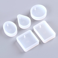 Форма силиконовая универсальная &laquo;Кулоны&raquo; набор 5 форм