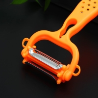 Овощечистка универсальная 6 в 1 Доляна, 20&times;10 см, цвет МИКС