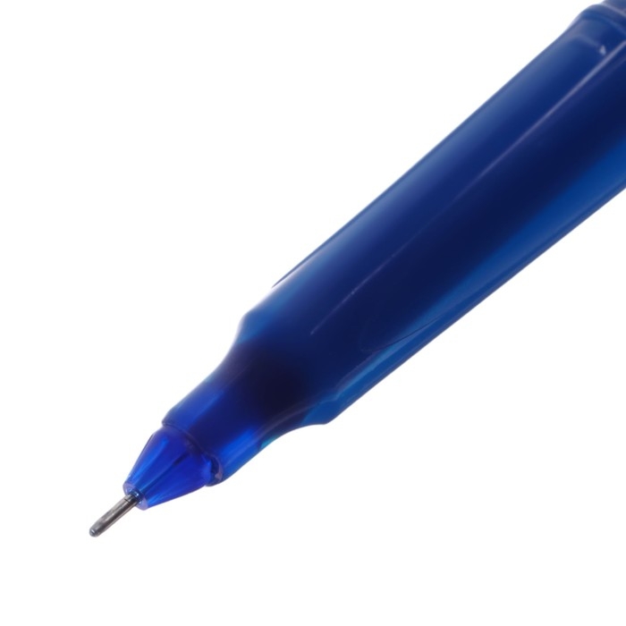 Ручка гелевая ErichKrause G-Glass Stick Original, игольчатый узел 0.5 мм, чернила синие, длина линии письма 1000 метров