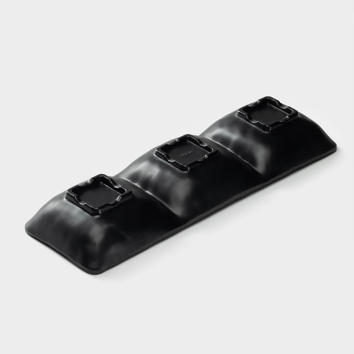 Менажница &laquo;Чёрный Восток&raquo;, 26,4&times;8,6&times;3,3 см, цвет чёрный