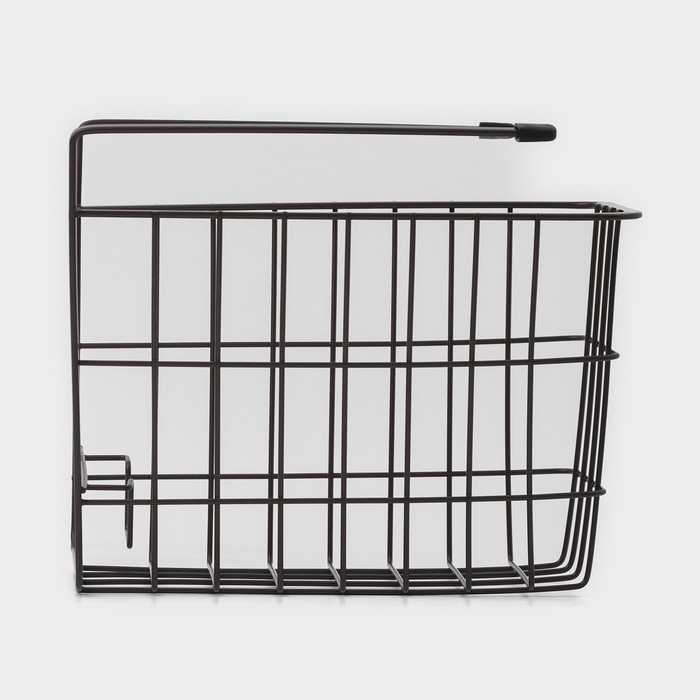 Корзина подвесная Доляна &laquo;Лофт&raquo;, 25&times;19,5&times;20,5 см, цвет коричневый