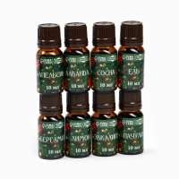 Набор эфирных масел "Веселого Нового Года!" 8 эфирных масел по 10 мл