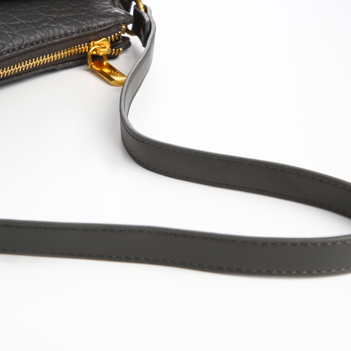 Сумка женская TEXTURA, средний размер, цвет тёмно-серый