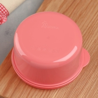 Ланч - бокс круглый &laquo;Счастье рядом&raquo;, 300 мл