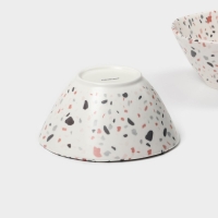 Набор салатников фарфоровых Magistro Terazzo, 700 мл, 16&times;7,4 см, 2 шт