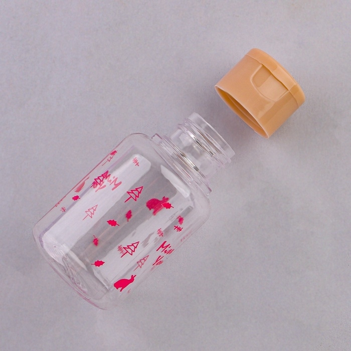 Бутылочка для хранения, 70 мл, цвет МИКС