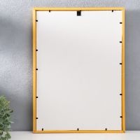 Фоторамка  дерево 30х42 см сосна, МИКС (пластиковый экран)