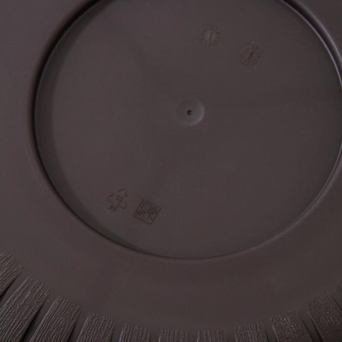 Кашпо &laquo;Шато&raquo;, 29 л, цвет коричневый ротанг