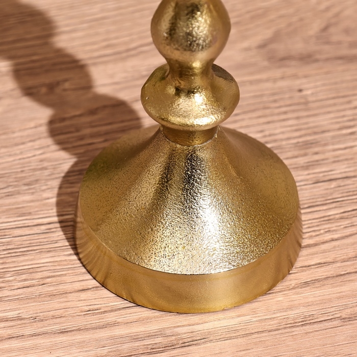 Подсвечник "Гарри" 17 см, алюминий