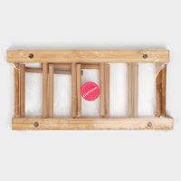 Подставка для разделочных досок и крышек, 26&times;10,5 см, 5 мест, бамбук