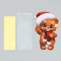 Пакет под сладости &laquo;Мишка&raquo;, 11 х 6 см