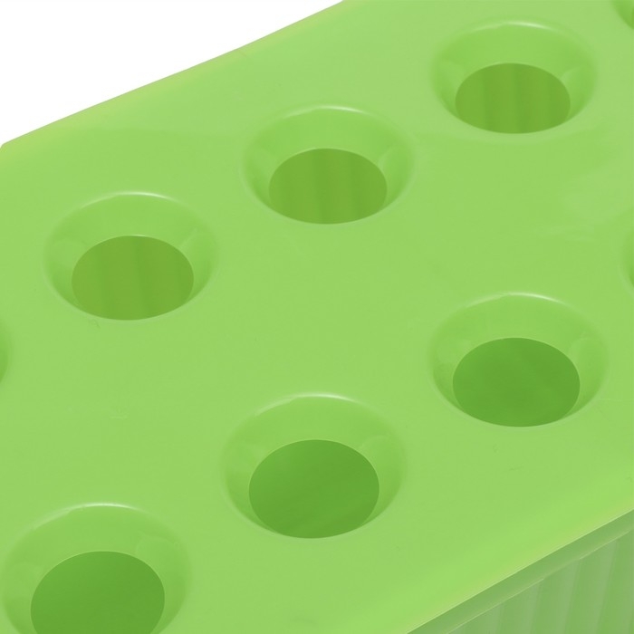 Ящик для выращивания зелёного лука, 29 &times; 16 &times; 8,5 см, 2,5 л, 10 лунок, зелёный, Greengo