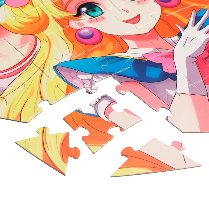 Фигурный пазл в металлической коробке &laquo;Принцесса луны&raquo;, 54 детали