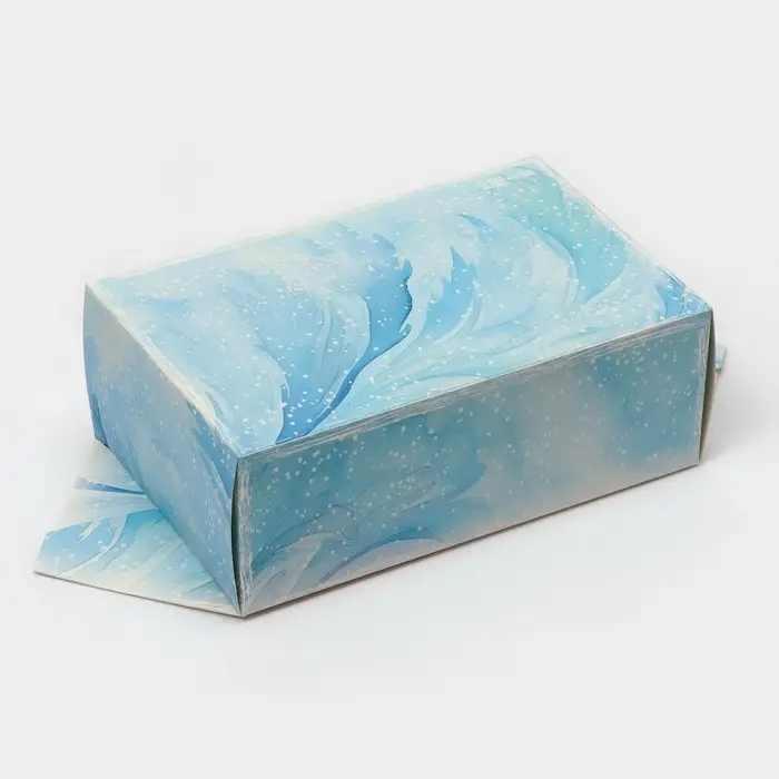 Подарочная коробка - конфета новогодняя складная &laquo;Снегурочка&raquo;, 14&times;22&times;8 см