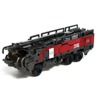 Робот &laquo;Огнеборец&raquo;, трансформируется, с элементами из металла