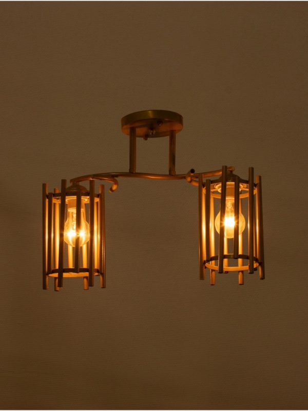 Люстра "Элизабет" 2х40Вт Е27 золото