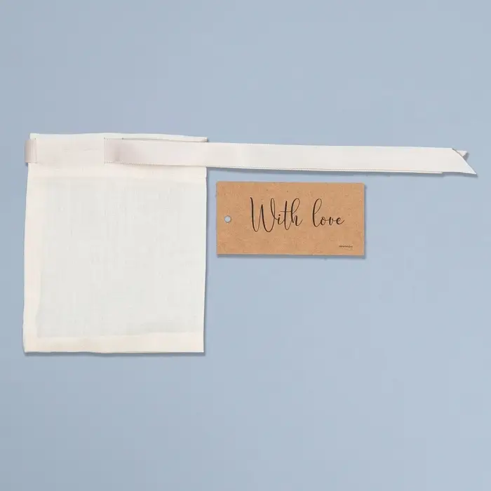 Мешочек подарочный из хлопка &laquo;С любовью&raquo;, 10 х 12 см +/- 1.5 см