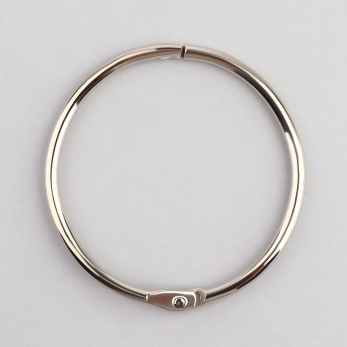 Палитра для лаков на кольце, 50 ногтей, форма овал, цвет прозрачный