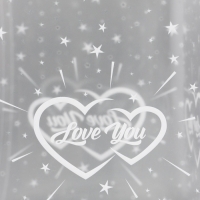 Складная коробка из PVC LOVE YOU, 11 х 11 х 18 см 5шт