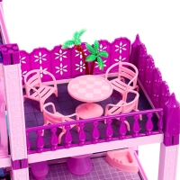 Кукольный дом &laquo;Тёмный домик&raquo;, 2 куклы, мебель, аксессуары