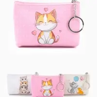 Кошелек дет 13-01-01 Июнь2519, 10,5*2,5*8 см, отд на молнии, микс