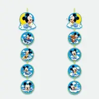 Гирлянда на люверсах &laquo;Мне 1 год&raquo;, длина 140 см, Микки Маус