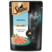 Влажный корм Sheba для кошек, лосось, пауч, 75 г