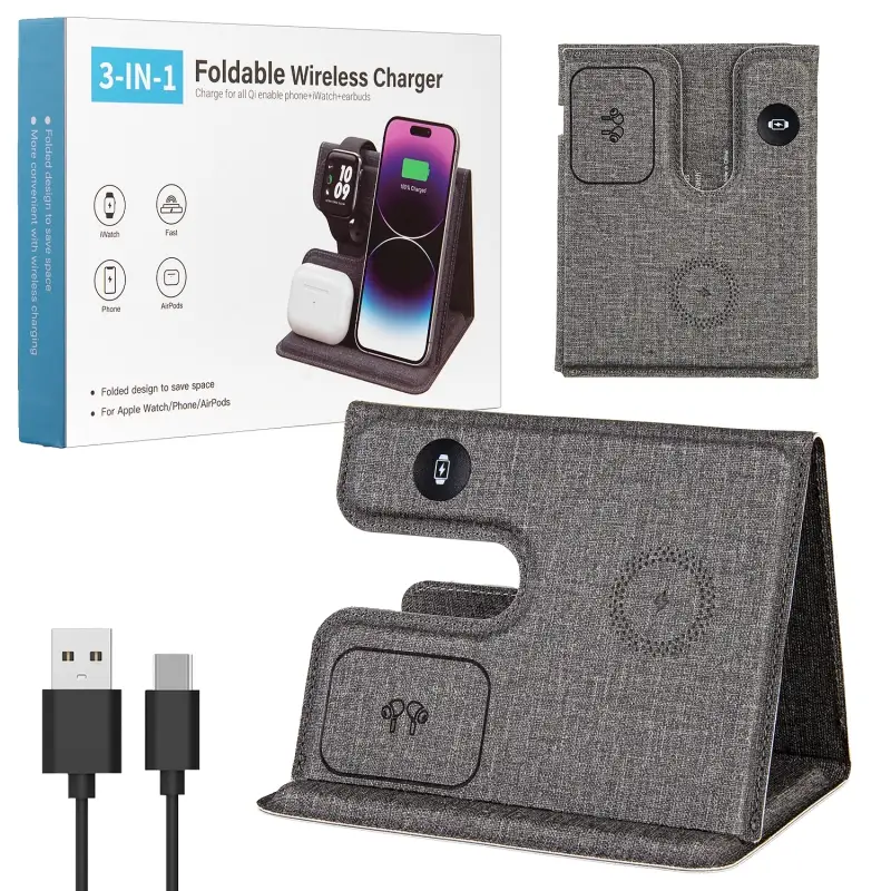 Беспроводное зарядное устройство 3в1 17Air