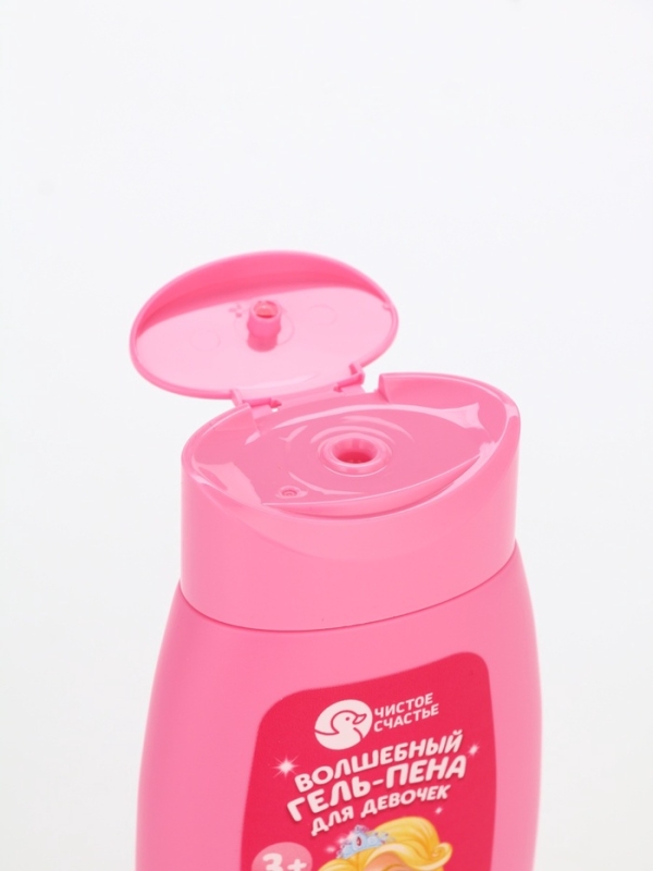 Набор детский "Чудесные пузырьки", гель-пена 250 мл., книжка-вырезалка А5