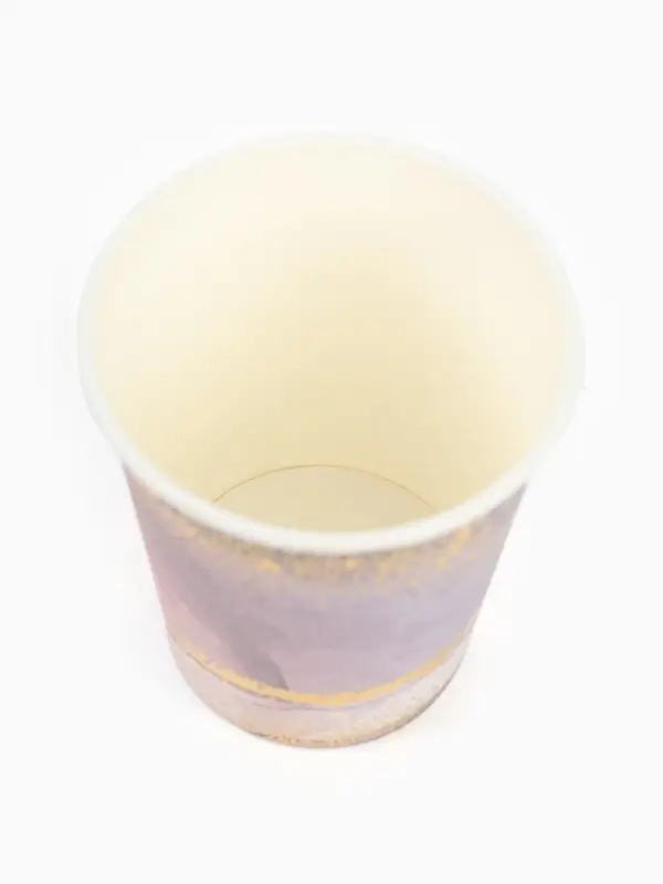 Набор посуды для праздника на 20 персон, мрамор розовый (тарелки 23 см, стакан 250 мл)