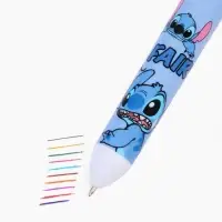 Ручка многоцветная 10 цветов Стич