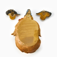 Набор декора на стену, для дома TAKE IT EASY &laquo;Лицо с грибами&raquo;, панно, 6&times;4 см; 11&times;16&times;7 см