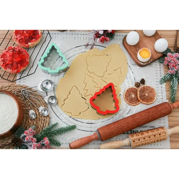 Форма для вырезания печенья Доляна &laquo;Ёлка&raquo;, 9.7&times;5&times;10.7 см, МИКС