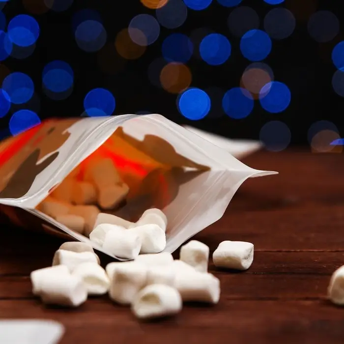 Пакет подарочный &laquo;Олень&raquo;, с zip - lock застежкой 18&times;22 см