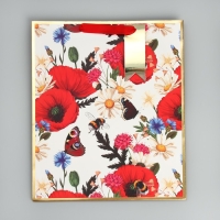 Пакет подарочный, упаковка, &laquo;Яркий букет&raquo;, 30.5 х 25.4 х 12.7 см