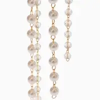 Украшение для волос &laquo;Паутина&raquo;, 50 см, белое в золоте